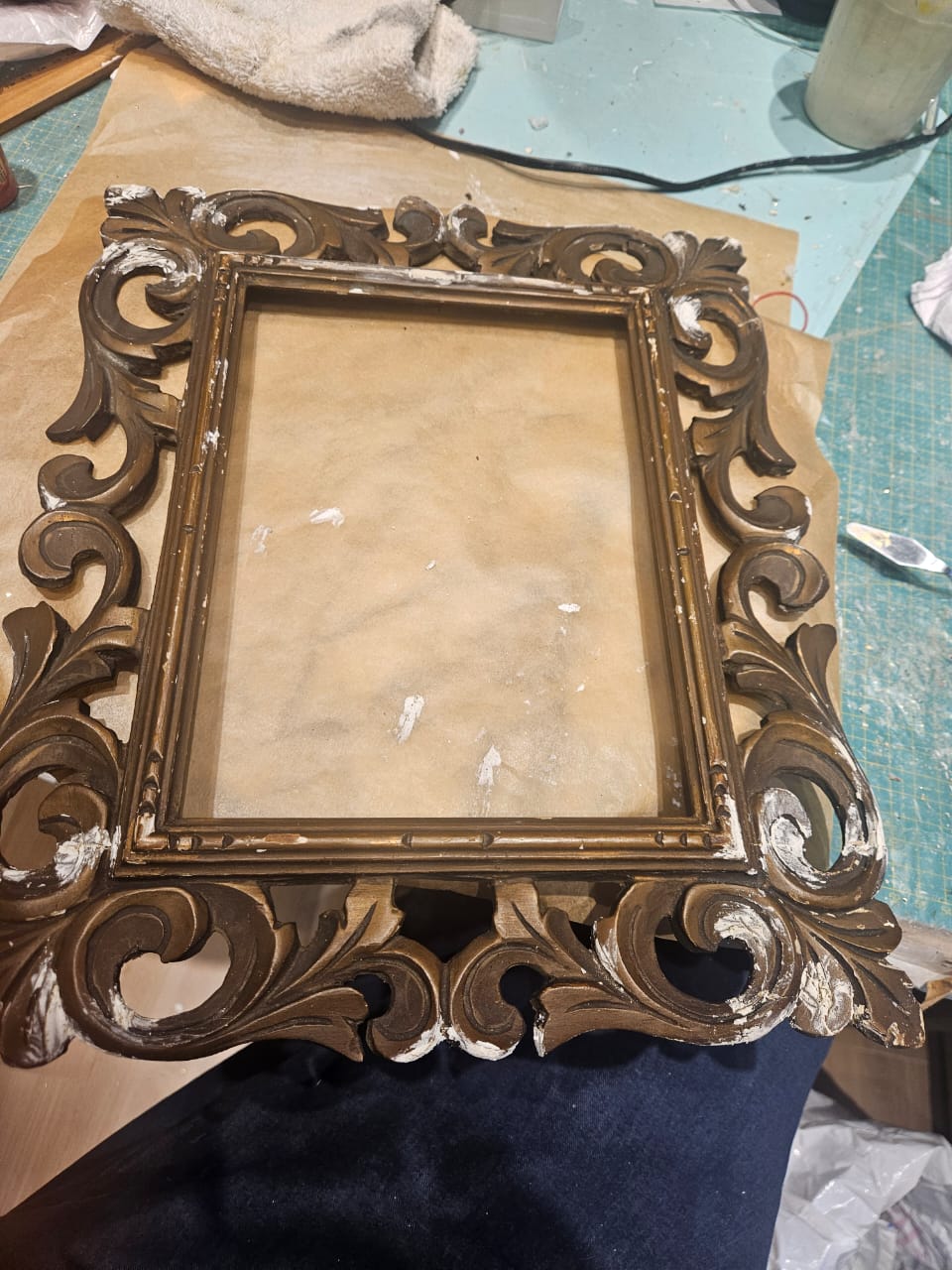 Antes de restauración Tracción Art