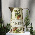Jarra Decorativa Decoupage Botanico