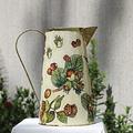 Jarra Decorativa Decoupage Botanico