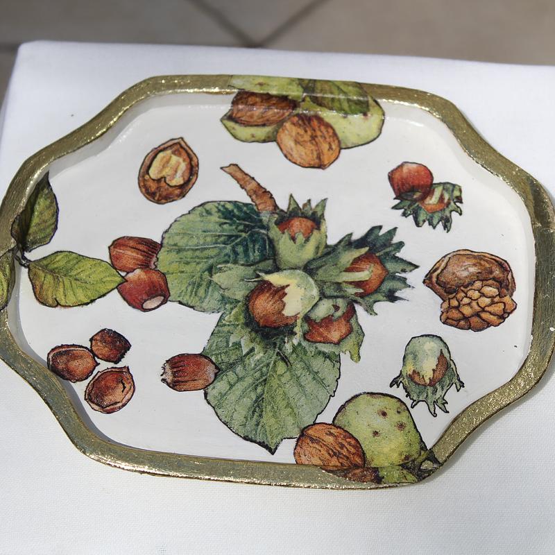 Bandeja Decoupage Botanico
